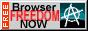 Browser Freedom Button