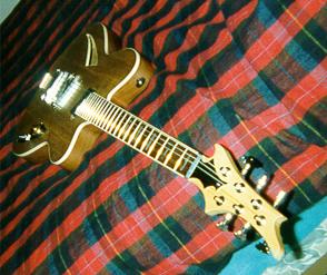Kyle's Wortley Custom K guitar, December 1997.