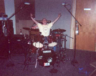 Ed Stark in the studio - 3/16/02